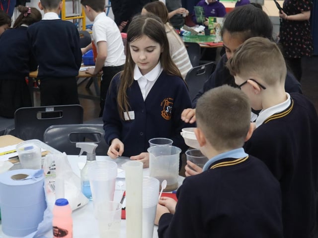 Corby Rotary Club Science Competition at Studfall Junior Academy 13/03/24:Corby Rotary Club Science Competition