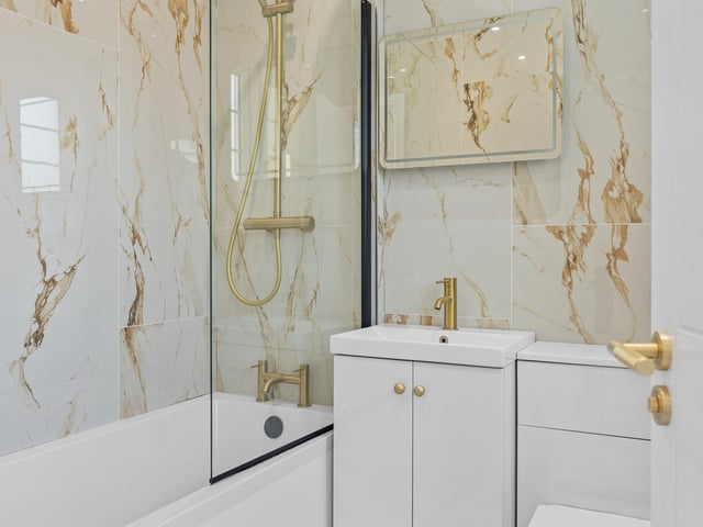 The bathroom