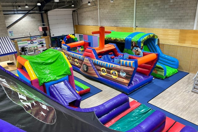 Inflatapark opened a month ago in Rushden