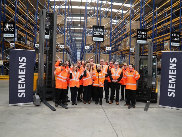 Siemens Mobility - opening of new Kettering facility:£10m investment into Siemens Mobility in Kettering
