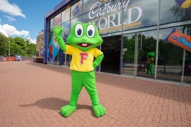 Freddo at Cadbury World