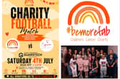 A charity event is being held at Harborough Town Football Club on July 4 in aid of a charity set up by the parents of Florence Park, who underwent treatment for leukaemia aged eight