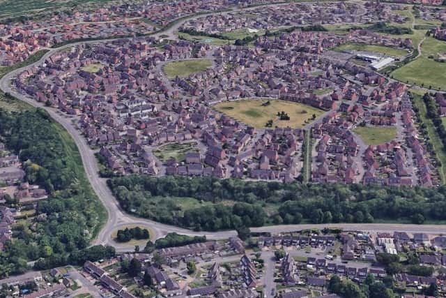 Lyveden Way, Corby. Image: Google
