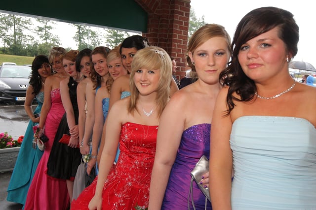 The Brooke Weston Academy year 11 prom at Holiday Inn in summer 2010