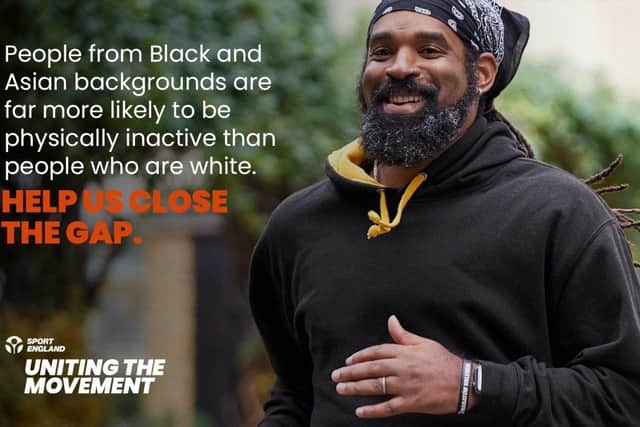 People from Black and Asian backgrounds are far more likely to be physically inactive than people who are white