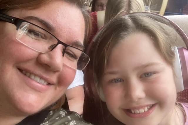 Rachel Tysoe with her daughter Edith