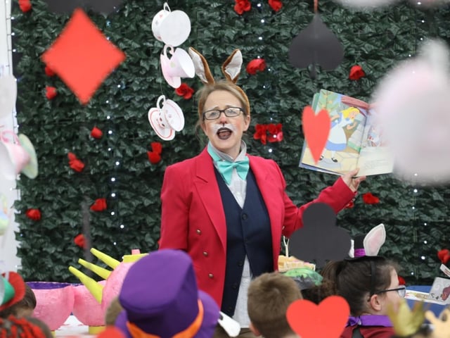 Kerry Langley reads Alice in Wonderland