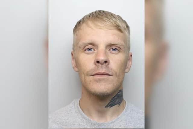 Jared Wright from Corby is back behind bars. Image: Northamptonshire Police