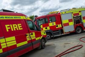 Fire crews have been called to deal with a blaze at a metal recycling plant