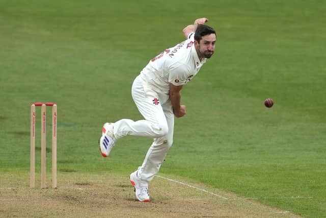 Ben Sanderson claimed two wickets for Northamptonshire