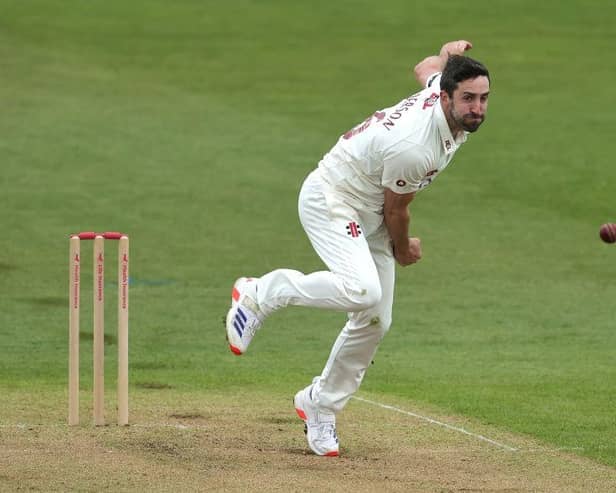 Ben Sanderson claimed two wickets for Northamptonshire