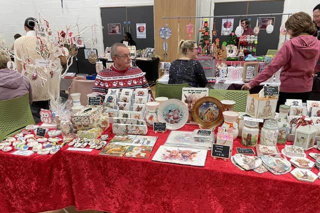 The Christmas Fayre earlier this month