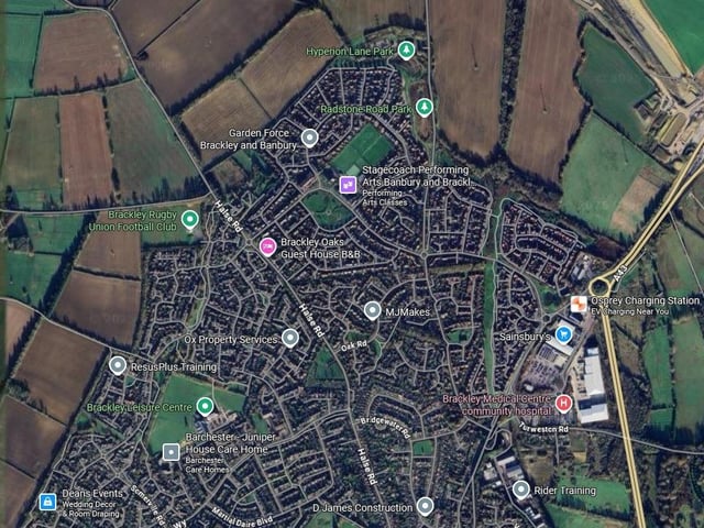 In at number seven is Brackley North with 167 sales.