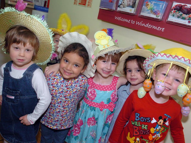 Kettering: Windermere Day Nursery Easter Bonnets 2012
