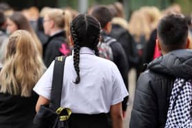 Nearly one in five of the county's secondary school students were absent during the last week of March, according to official figures