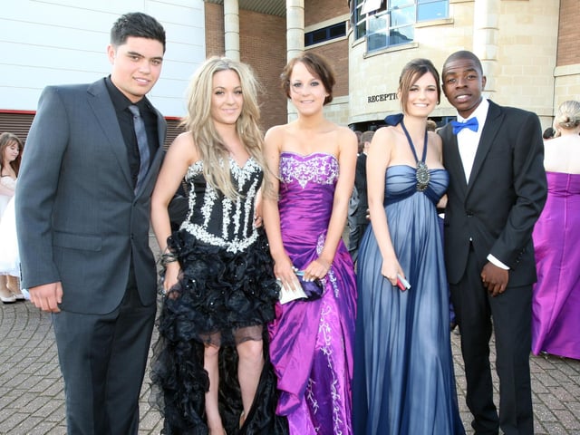 Rushden Community College Year 11 prom at the Diamond Centre, Nene Park 2012