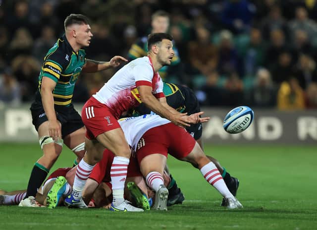 Danny Care was sin-binned late on against Saints