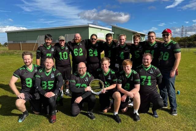 Earls Barton Raiders won the OFL Plate Final last year, the club's first trophy