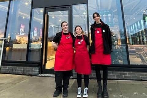 14 new members of staff will be employed at the store.