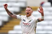 Ben Stokes is set to play for Durham at the County Ground this week