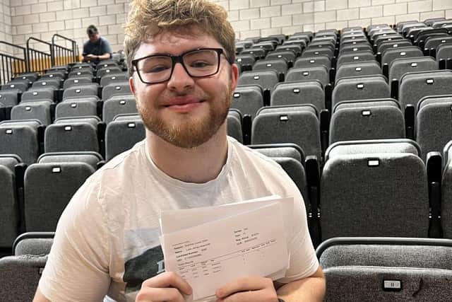 Luke Heaviside has secured a degree apprenticeship with Jaguar Land Rover