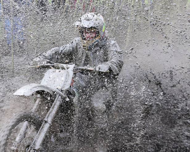 Wild and Wooly charity motorbike scramble organised by Northampton Motorcyclists Club to raise money for local charities.