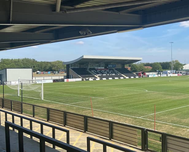 Corby Town's Steel Park home