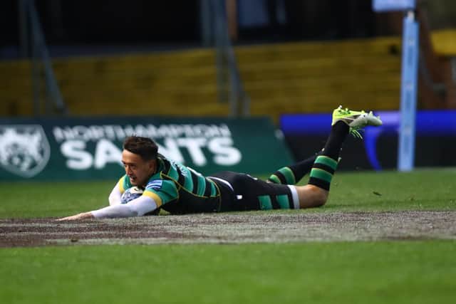 Alex Mitchell scored on his return to Saints action (picture: Ketan Shah)