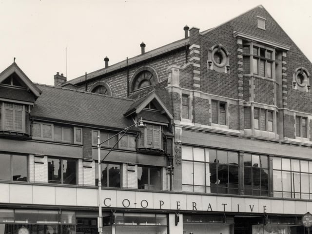 The Co-op in Rushden, the hall at the top was where they held dances
