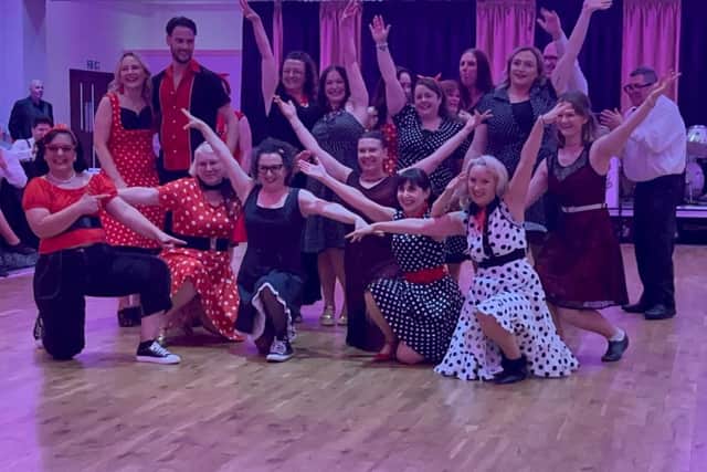 The Allstars cabaret dancers