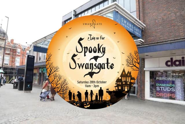 Free Halloween-centric activities will be at Swansgate centre on October 28