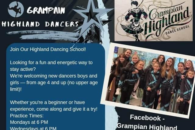 New members are welcome at Corby's Grampian Highland Dance School