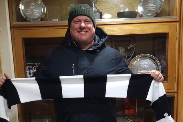 Gary Setchell is the new manager of Corby Town. Picture courtesy of Corby Town FC