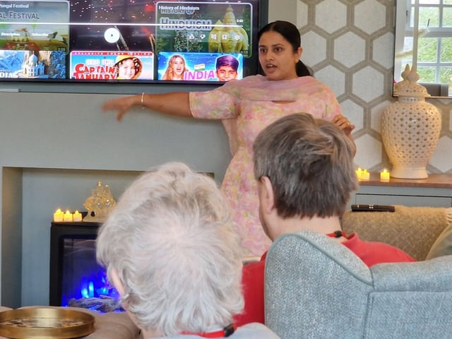 Simran spoke about Diwali and the festival