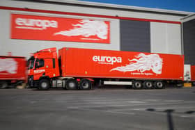 A Europa Road truck