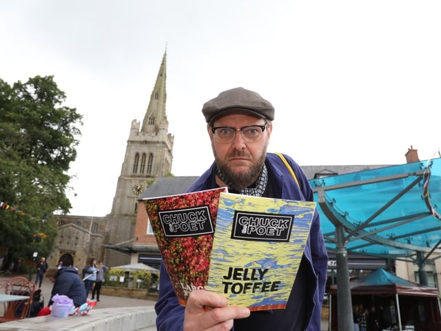 KettFest 2022 - Compere and performer Chuck the Poet