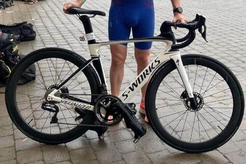 The white S-Works road bike was stolen from a garage in Abbots Way Wellingborough