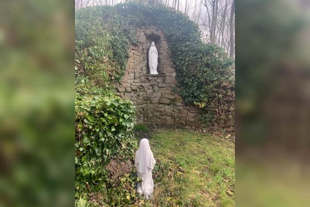 Rothwell's little Lourdes grotto