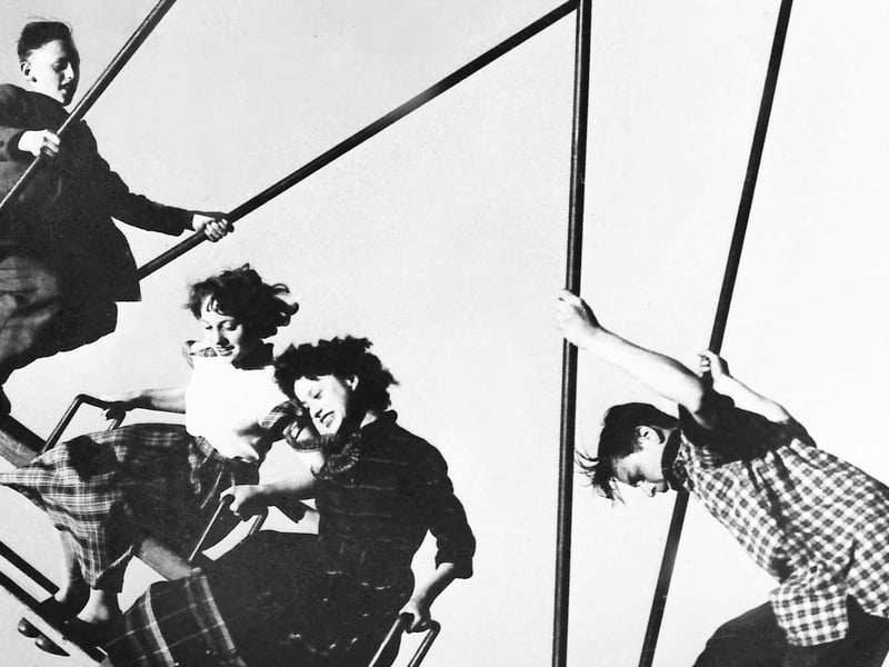 Teenagers in the 1950s at Wicksteed Park