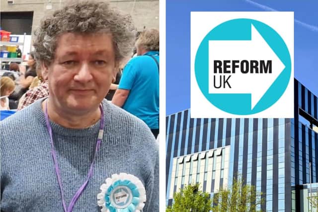 Cllr Joe Garner has resigned from Reform UK /IMG