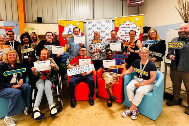 Co-production week celebration at Teamwork Trust