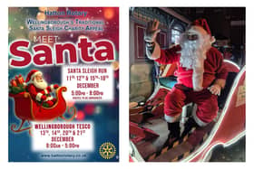 The Hatton Rotary Club's Santa Slight Run will visit around 100 streets in Wellingborough in December