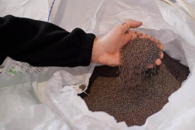 Clothes are turned into pellets Project Re:claim