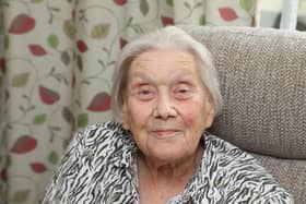 Violet Saltmarsh from Kettering celebrates her 105th birthday on Saturday, July 25/IMG