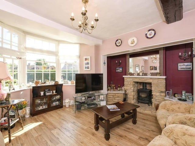 This traditional home is one of the most expensive on the market in the county right now.