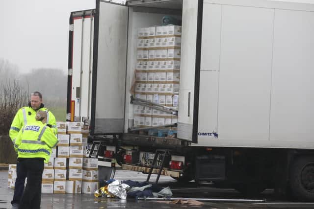 The truck contained Ferrero Rochers. Image: Alison Bagley