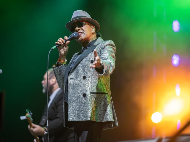 The Selecter performing on the Solasta Stage at the Shambala Festival on Friday, August 28, 2026. Photo by David Jackson.