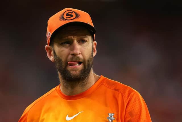 Andrew Tye has signed for the Steelbacks for the 2023 Vitality Blast campaign