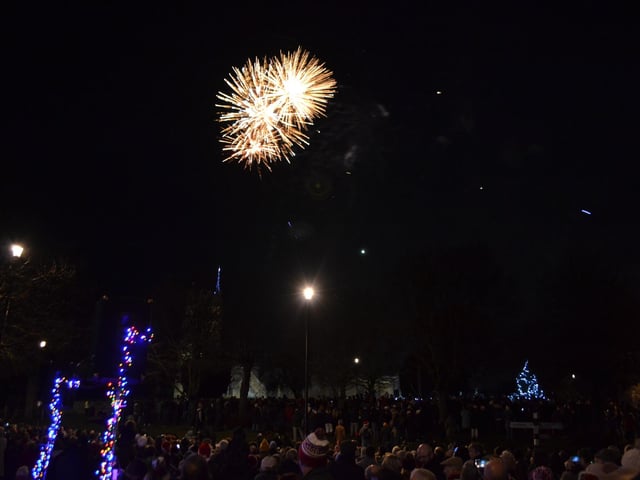 The annual Carols on the Square service saw thousands from Earls Barton and beyond visit the village to sing festive tunes this Christmas Eve