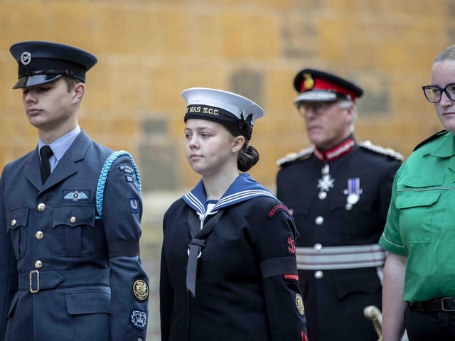 All Saints Church in Northampton hosted a remembrance service for Her Majesty Queen Elizabeth II on Sunday September 18. Pews were full as hundreds attended to pay their respects.